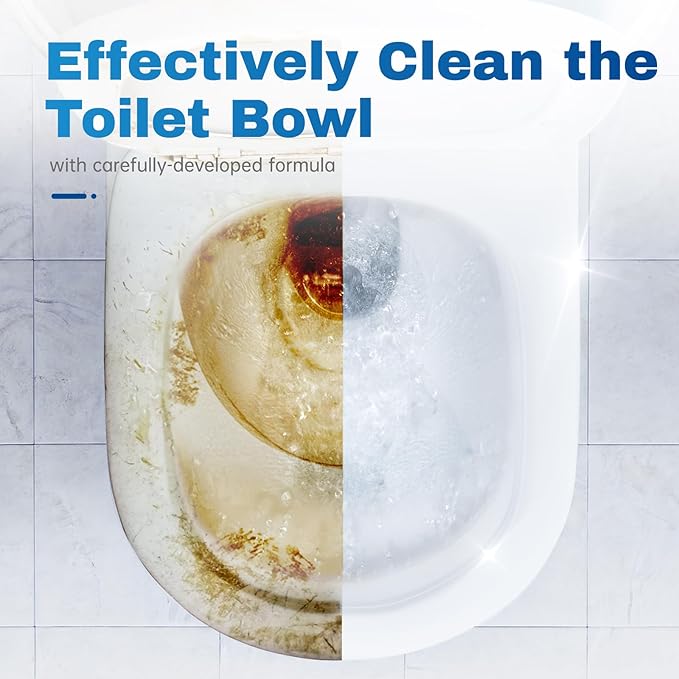 Vacplus Toilet Bowl Cleaner Tablets 12 PACK, Automatic Toilet Bowl Cleaners - Image 3