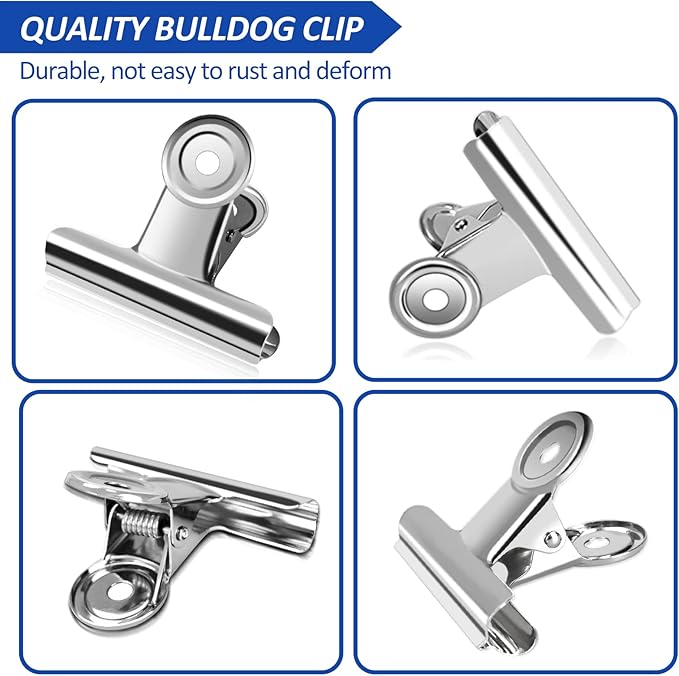 10 Pack Large Metal Hinge Clips - Image 5