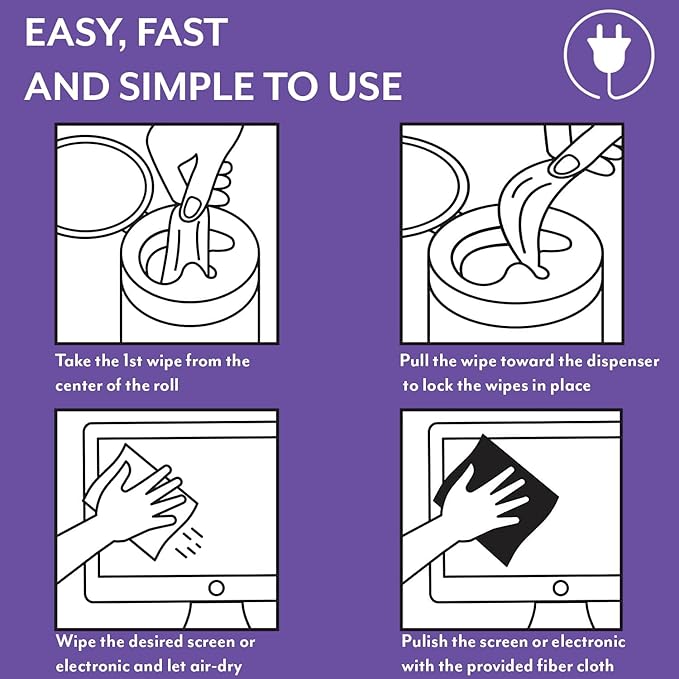 Screen Cleaner Wipes: Electronic Wipes - Image 6