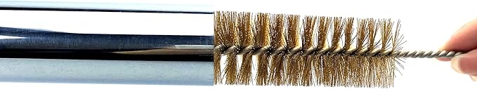 Pipe Cleaning Brush Set with Brass Bristles, 9 Piece Variety Pack - Image 6