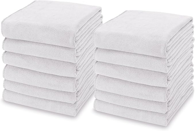 kimteny 13x28 Inches Kitchen Cloth Dish Towels, 400 GSM Premium Dishcloths by kimteny