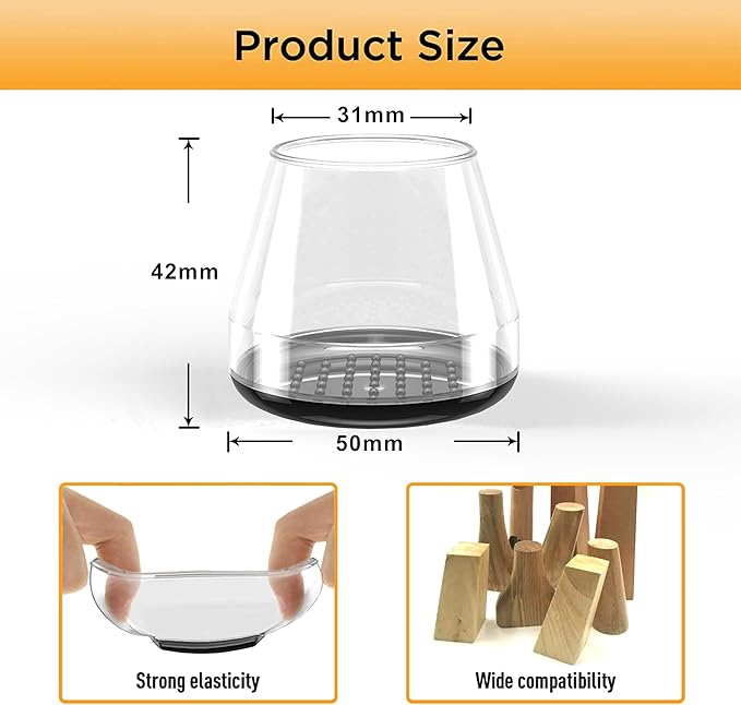 Furniture Sliders, Furniture Movers Sliders, Carpet Chairs Furniture Glides - Image 2