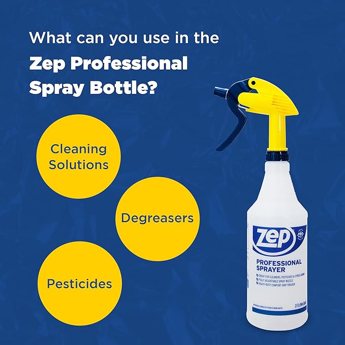 Zep Professional Sprayer Bottle - 32 oz - HDPRO36 - Versatile Adjustable Nozzle - Image 5