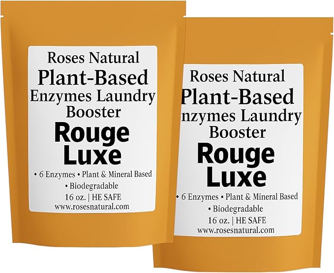 Natural Enzyme Laundry Booster – Rouge Luxe | 6 Enzymes | Deep Clean System | - Image 4