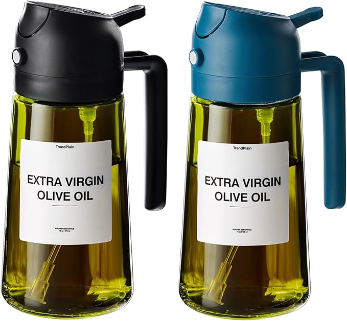 TrendPlain - Original 16oz/470ml Olive Oil Dispenser Bottle by TrendPlain