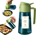 TrendPlain 16oz/470ml Blue Glass Olive Oil Sprayer by TrendPlain