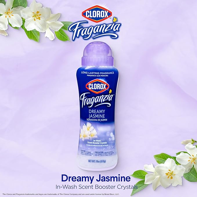 Clorox Fraganzia Laundry Scent Booster Crystals in Dreamy Jasmine Scent - Image 3