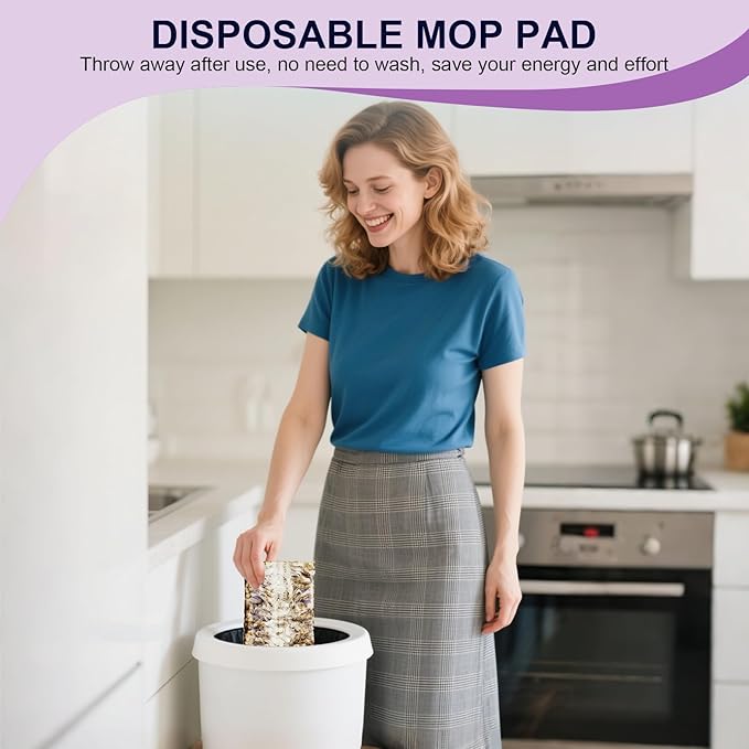 32 Pcs 5X Cleaning Power Mop Refills - Image 8