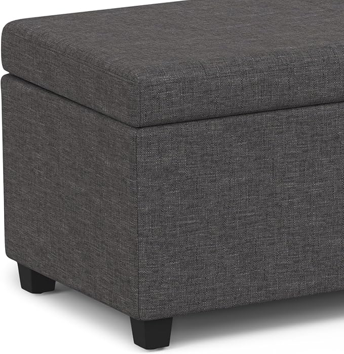 SIMPLIHOME Avalon 54 inch Wide Contemporary Rectangle Extra Large Storage - Image 7