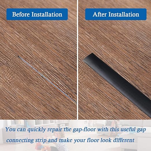 Floor Transition Strip Self Adhesive Floor Cover Strips Laminate 2" Wide Vinyl - Image 5