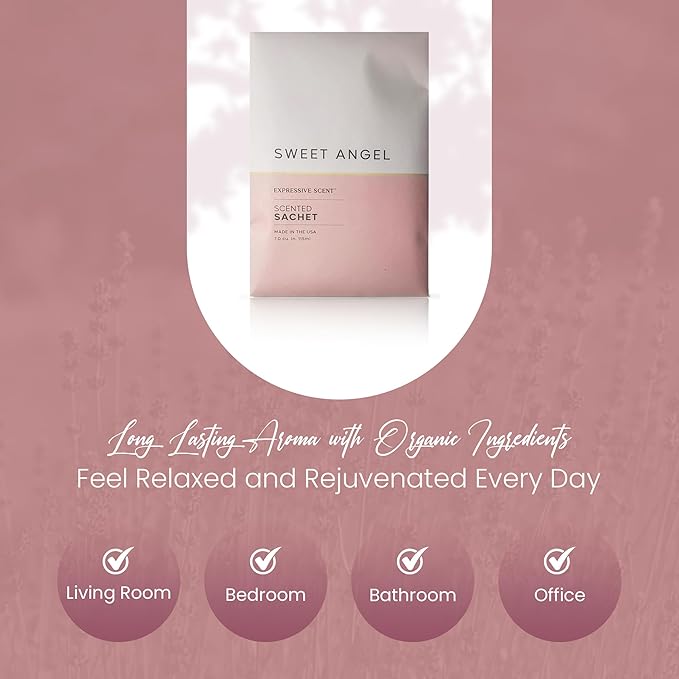 Expressive Scent 6 Pack Sachet Long Lasting Home Fragrance - Image 4