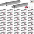 Lounsweer 50 Pack Magnetic Push Latches by Lounsweer