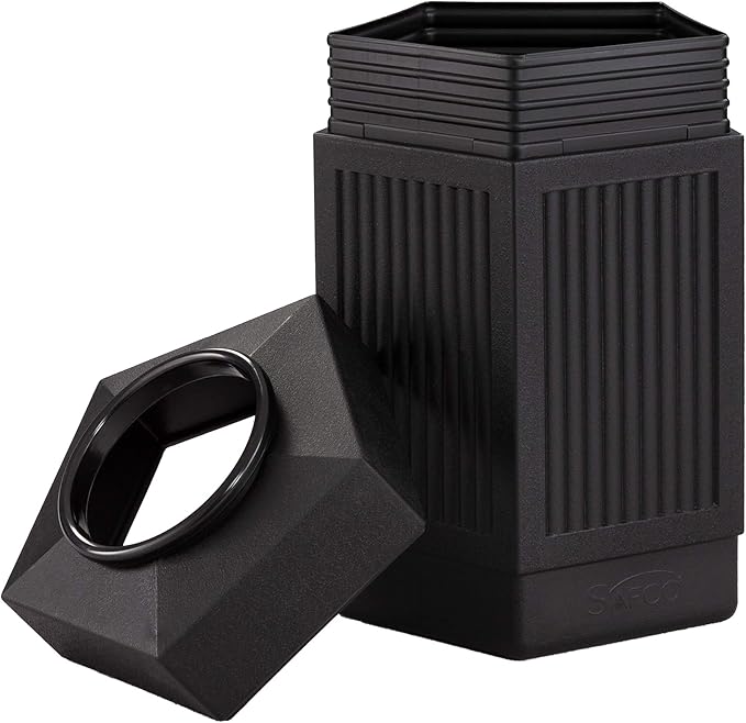 Safco Canmeleon Trash Can, 30 Gallons, Indoor and Outdoor Use, Durable & - Image 4
