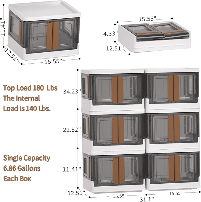 HAIXIN Folding Storage Bins - Image 4