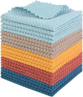 SINLAND Microfiber Dish Cloth for Washing Dishes Rags Best Kitchen Washcloth by SINLAND