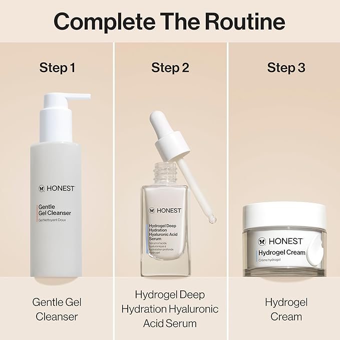 Honest Beauty Mini Gentle Gel Daily Face Cleanser | Calms, + Hydrates | Vegan + - Image 6