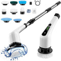 Electric Spin Scrubber, Cordless Cleaning Brush Scrubber by Bomves