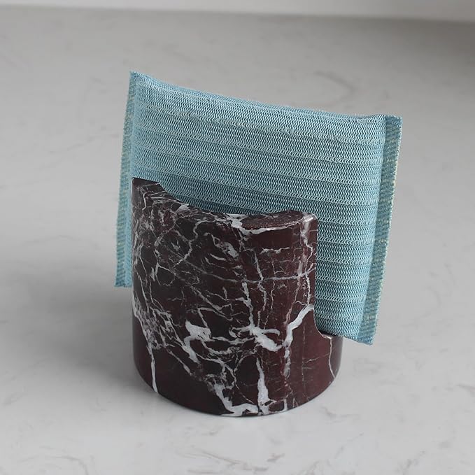 Natural Rosa Levanto Marble Sponge Holder - Image 5