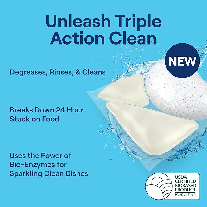 Seventh Generation Triple Action Clean Automatic Dishwasher Detergent Packs - Image 3