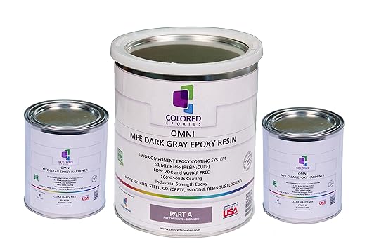 colored epoxies Dark Gray Epoxy Resin by ColoredEpoxies