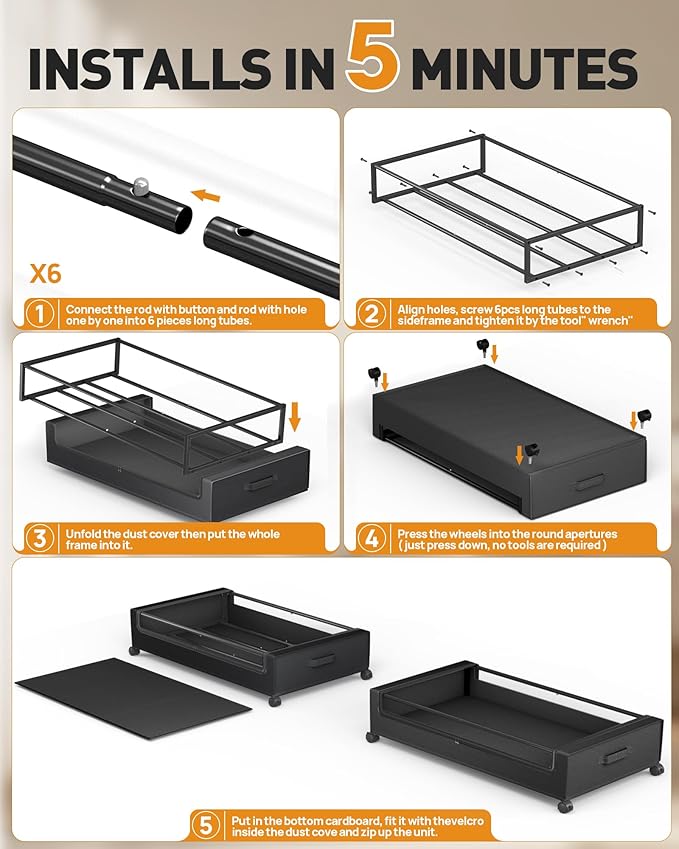 Under Bed Storage, Underbed Storage - Image 6