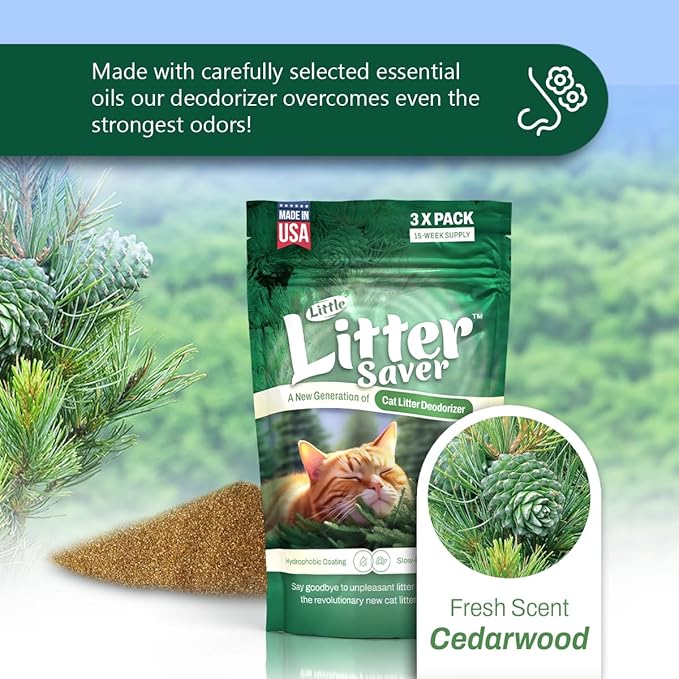 Little Litter Saver | a New Generation Of Cat Litter Box Deodorizer | Unique - Image 3