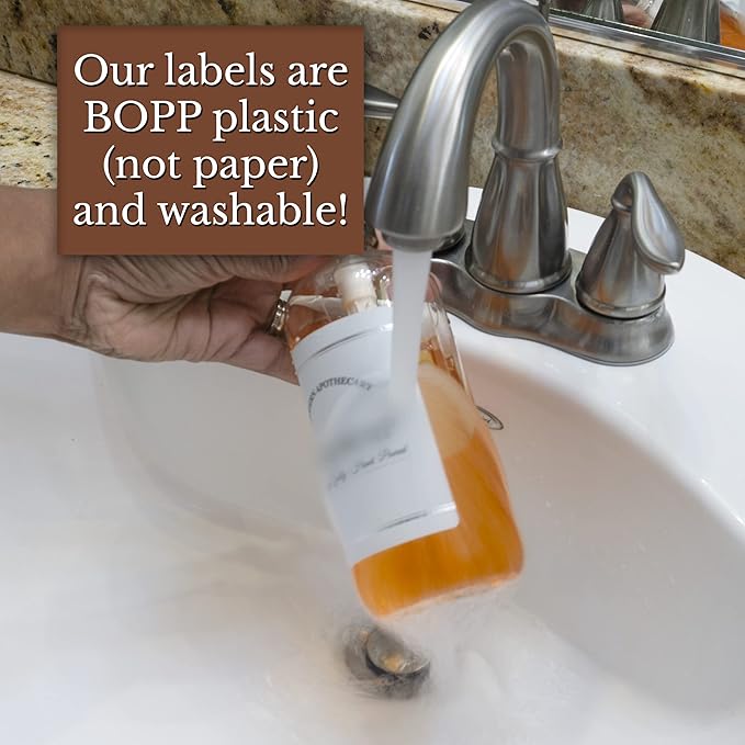 Clear Refillable Shampoo and Conditioner Bottles - Image 9