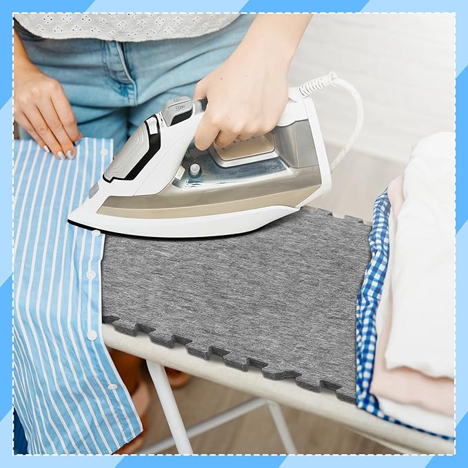 Ziliny 8 Pack Large Wool Pressing Mat 22" x 63" Wool Ironing Mat Felted - Image 7
