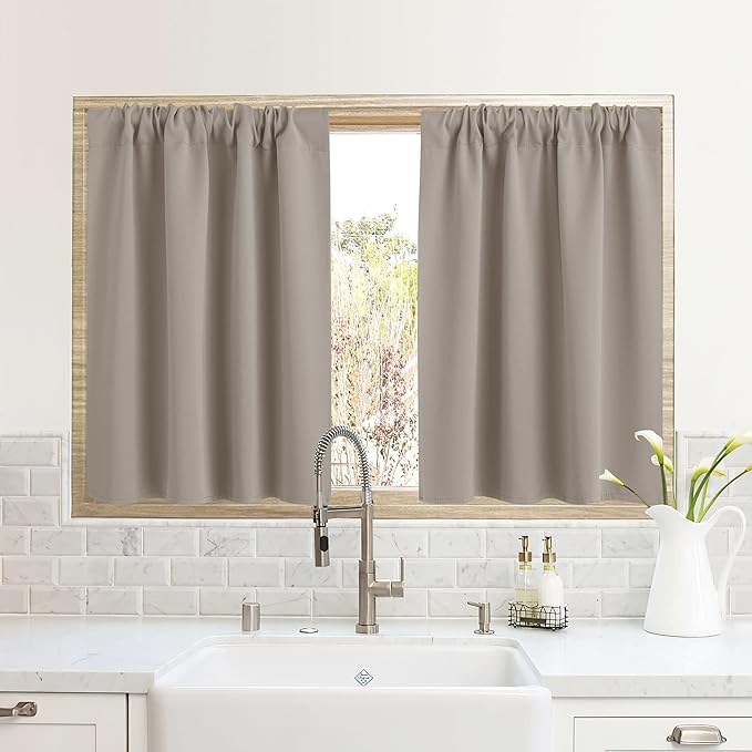 RYB HOME RV Camper Door Window Curtains -Blackout Privacy Curtains & Drapes by RYBHOME