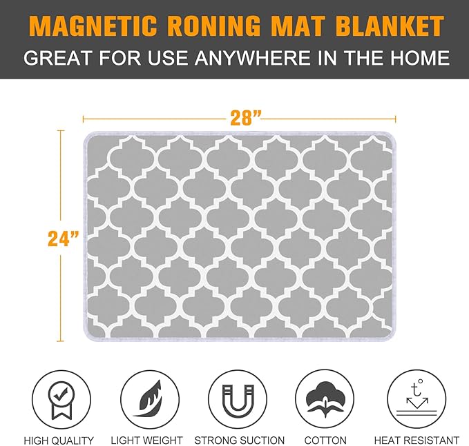 Ironing Mat, Portable Ironing Pad, 28 x 24 inch Ironing Mat - Image 4