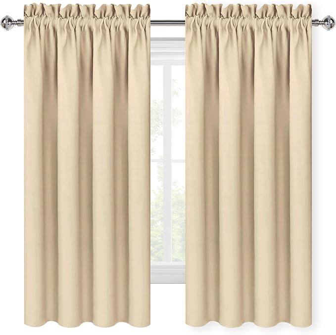 DWCN Blackout Curtains for Bedroom – Rod Pocket Thermal Insulated Noise - Image 9