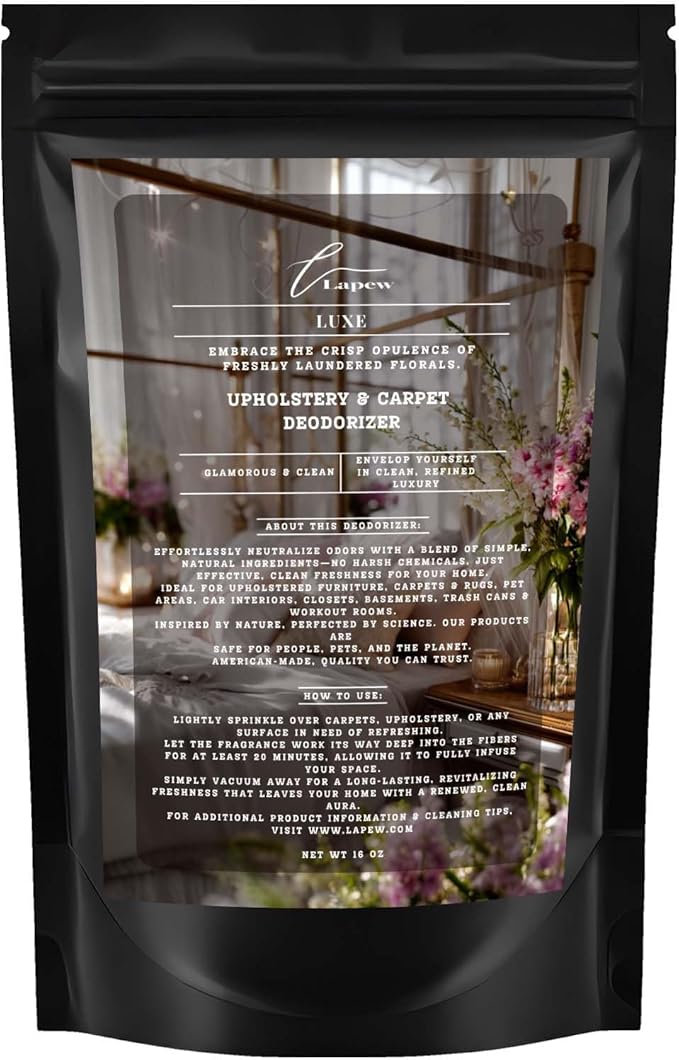 Luxe Carpet Freshener Powder: Powerful Odor Eliminator by Lapew