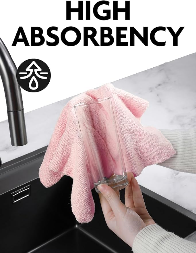 Fantasticlean Microfiber Cleaning Cloth Roll -40 Pack, Tear Away Microfiber - Image 5