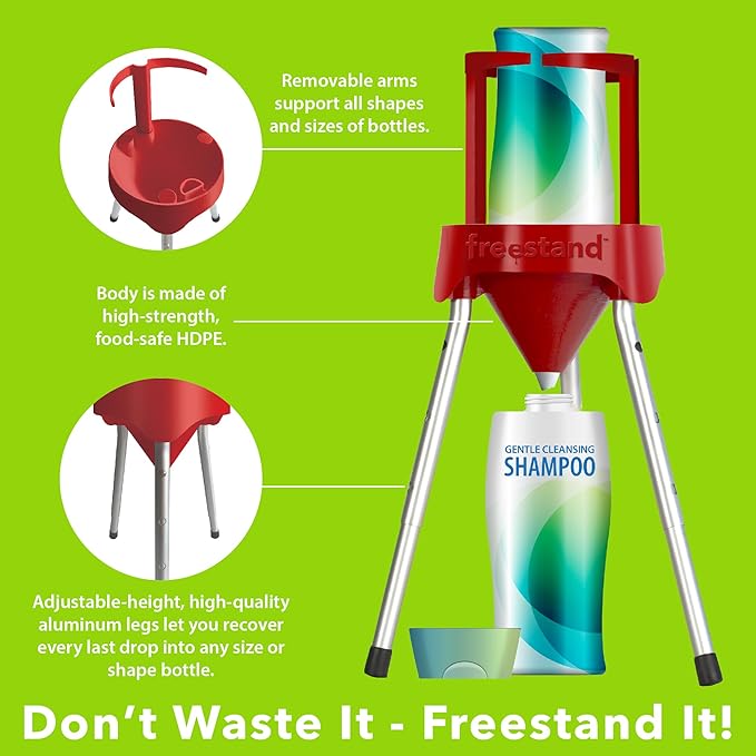 Freestand™ Bottle Emptying Kit – No More Wasted Product – Get Every Last Drop - Image 3