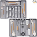 Lifewit Silverware Drawer Organizer and Utensil Organizer Set, Expandable by Lifewit