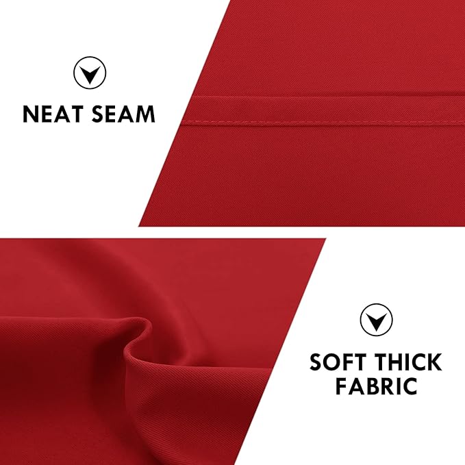 DWCN Christmas Blackout Curtains Room Darkening Thermal Insulated Bedroom - Image 6