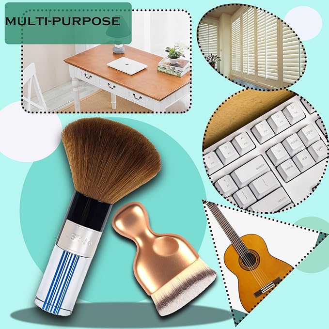 Car Interior Dusting Brush Auto Dust Sweeping Soft Detail Brush Mini Dash Duster - Image 6