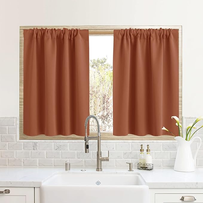 RYB HOME RV Camper Door Window Curtains -Blackout Privacy Curtains & Drapes by RYBHOME