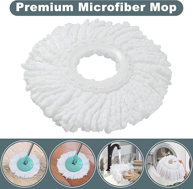 Spin Mop and Bucket System, Mop and Bucket - Image 5