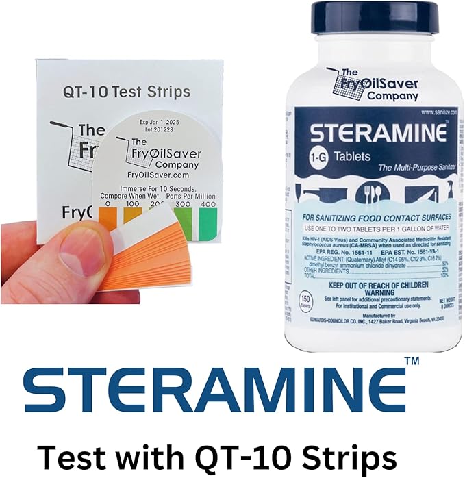 4 Bottles Steramine Sanitizer Tablets - Image 2