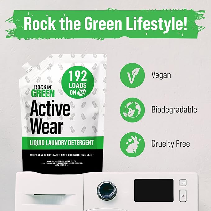 Rockin' Green Laundry Detergent, Plant based, All Natural Laundry Detergent - Image 7