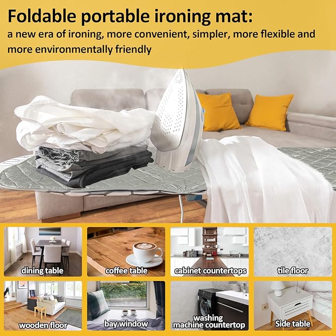 Sukh 1Pcs Magnetic Ironing Mat Blanket - Image 4