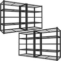48" W Garage Shelving Heavy Duty, 2800LBS Storage Shelves, 5-Tier Adjustable by Unknown