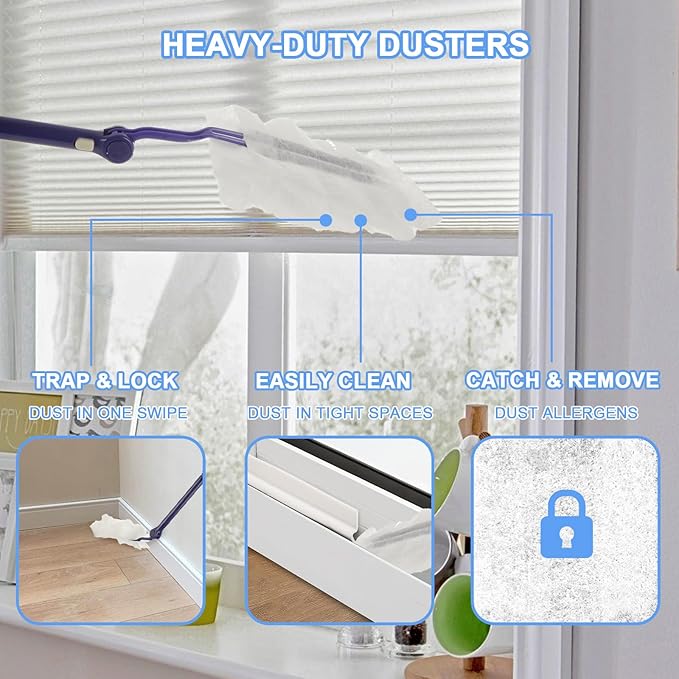 JMIATRY 100PCS Disposable Duster Refills - Image 4
