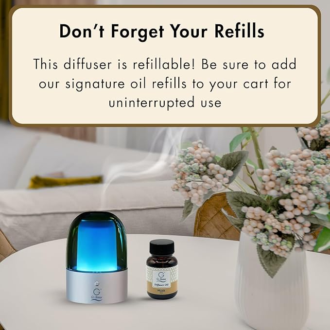 G’s Breeze Musk Diffuser Oil Refill – Warm, Rich & Soothing Musk Scent – Ideal - Image 3