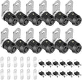 PTEROMY 12 Pack Cabinet Lock by PTEROMY