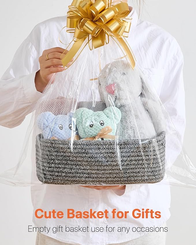 Small Woven Basket, Storage Basket - Image 7