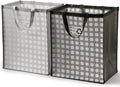 Lily queen Recycle Bin Bags for Kitchen Home Trash Cans Sorting Bins 12 Gallon by LilyQueen