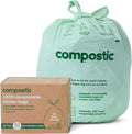 Compostic Home Compostable Trash Bags, 13 Gallon Tall Kitchen Rubbish Bags by COMPOSTIC