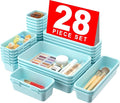 A-LuGei 【28PCS】 Drawer Organizer, Bathroom Organizers and Storage, Makeup by A-LUGEI